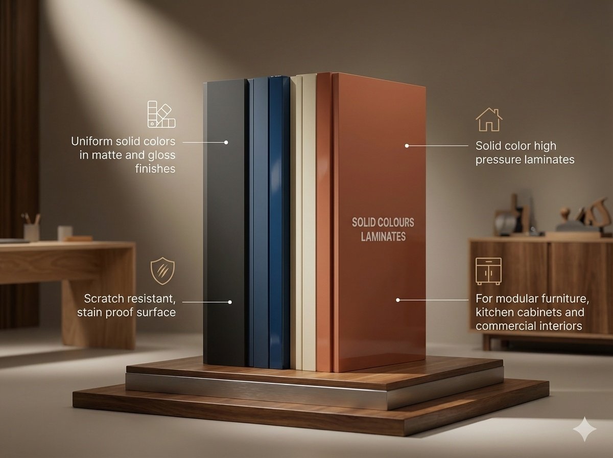 SOLID COLOURS LAMINATES